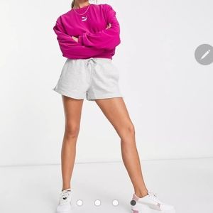 Pink Puma Organza Mesh Sweatshirt